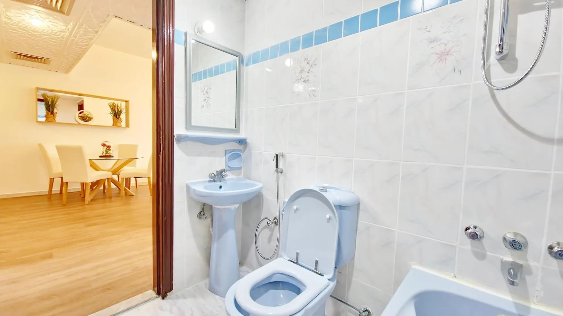 Daire Harf403 Abu Dhabi Beach Cozy 1Br