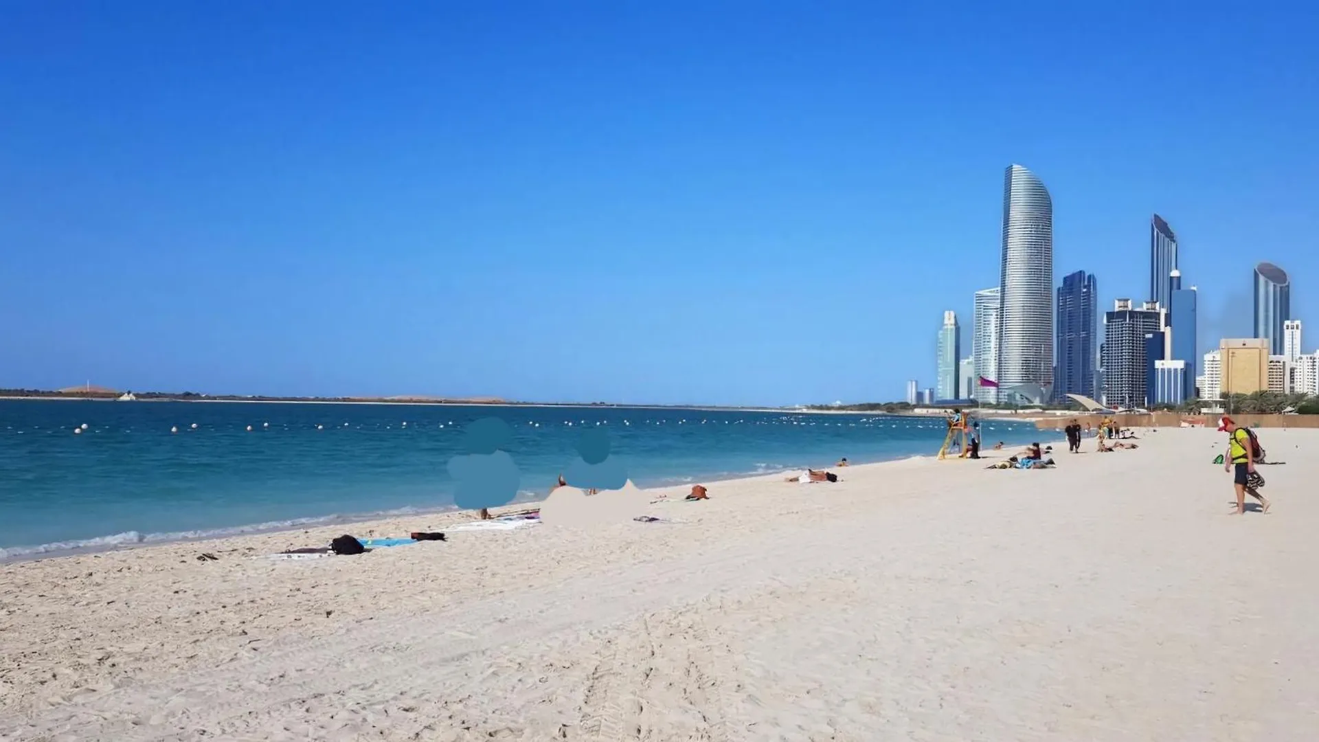 Harf403 Abu Dhabi Beach Cozy 1Br 0*,